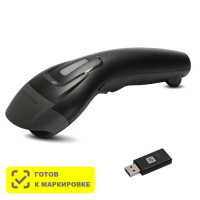 Беспроводной ручной сканер штрих-кода Mertech CL-610 BLE Dongle P2D USB Black