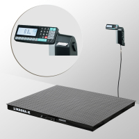 Весы платформенные с печатью этикеток МАССА 4D-PM-12/12-3000-RL