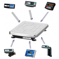 Товарные весы-регистраторы МАССА TB-S-15.2-1, с возможностью печати этикеток (весовой модуль)
