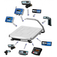 Товарные весы-регистраторы МАССА TB-S-200.2-2, с возможностью печати этикеток (весовой модуль)