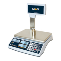 Электронные торговые весы MAS MR1-30P
